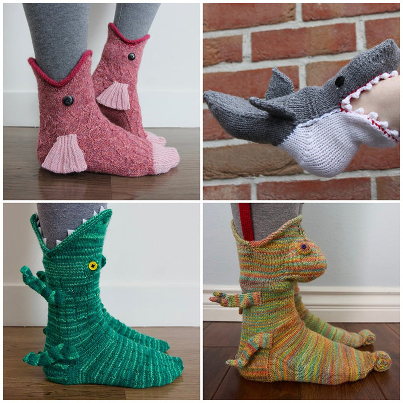 Winter Animal Pattern Socks