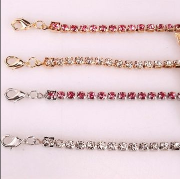 Butterfly & Cherry Rhinestone Anklets