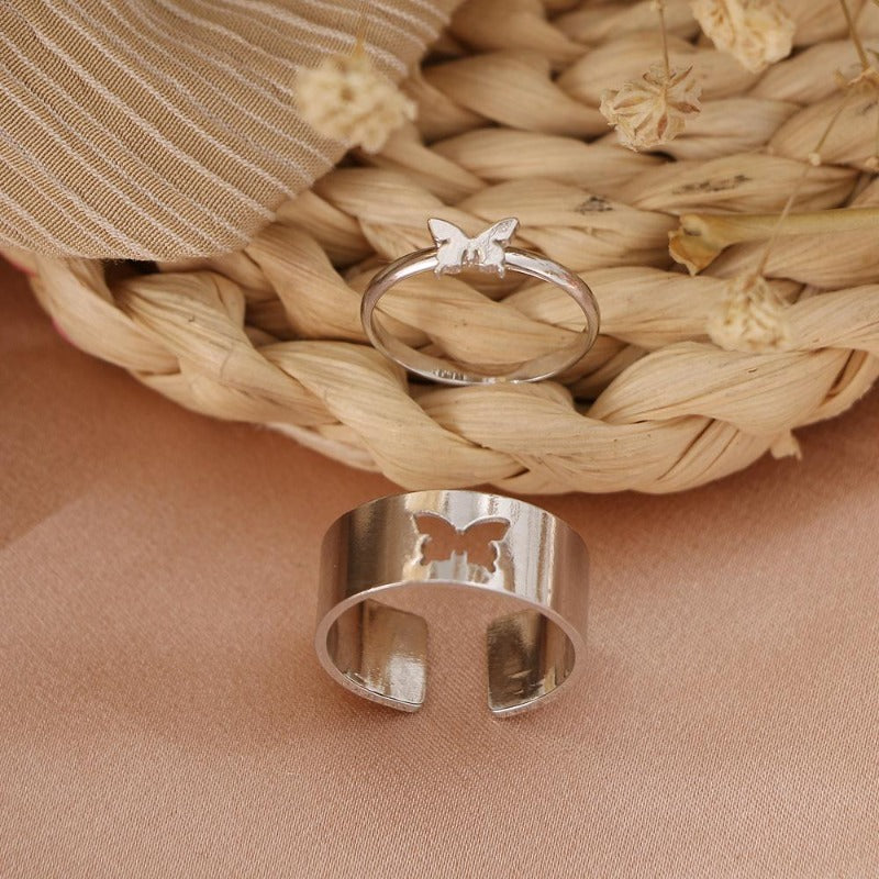 COUPLES PROMISE RING SET