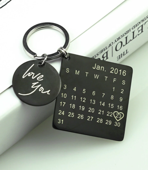 Custom Calendar Keychain