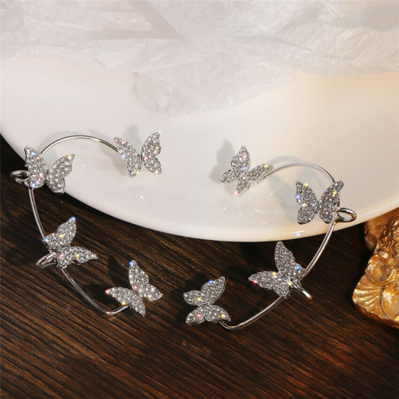 Butterfly Ear Clips