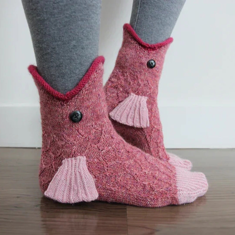 Winter Animal Pattern Socks