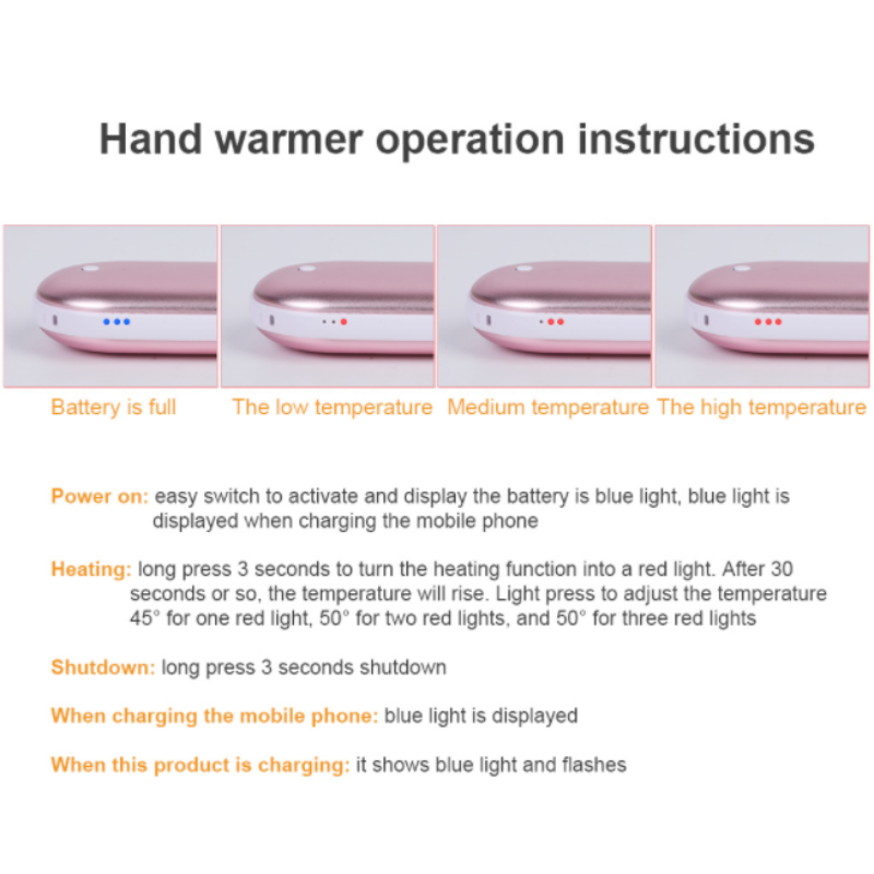 USB Rechargeable Hand Warmer