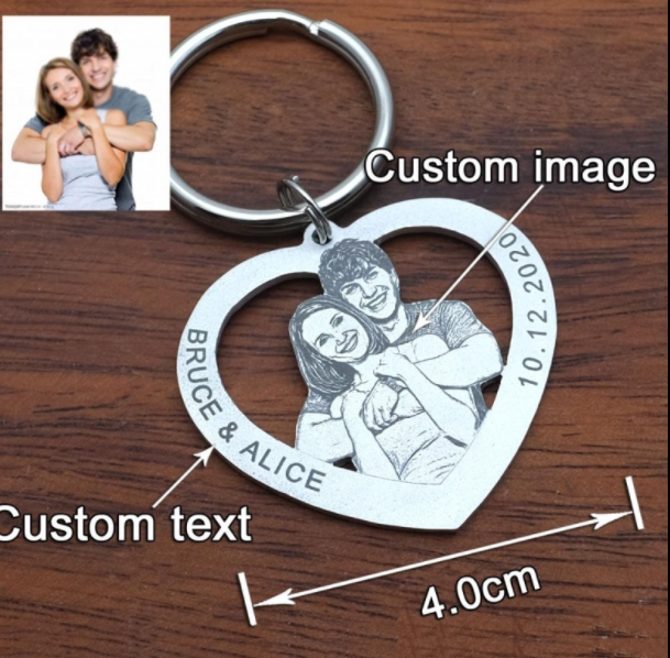Custom Photo Keychain