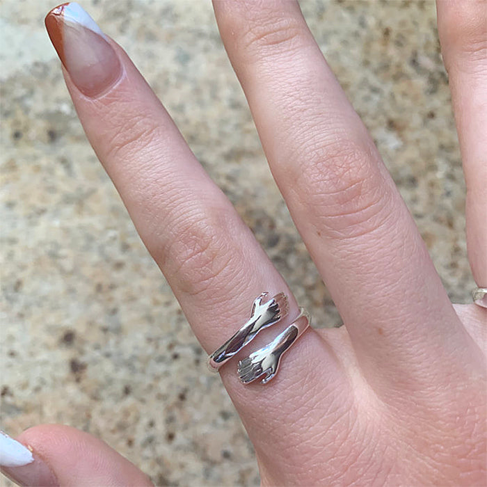 Hug Ring - Double Hand Ring