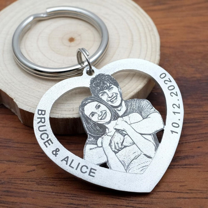 Custom Photo Keychain