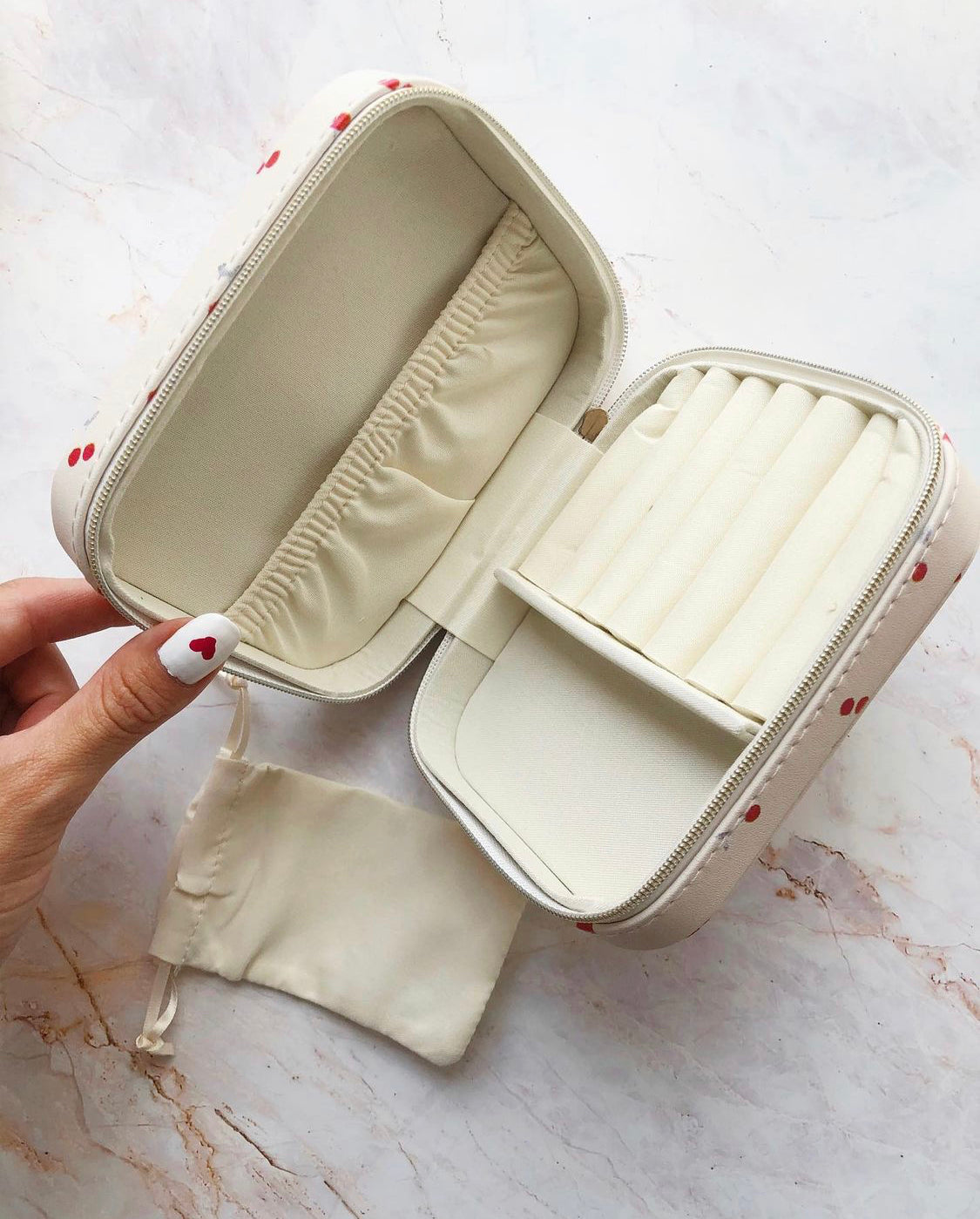 Portable Jewelry Travel Case
