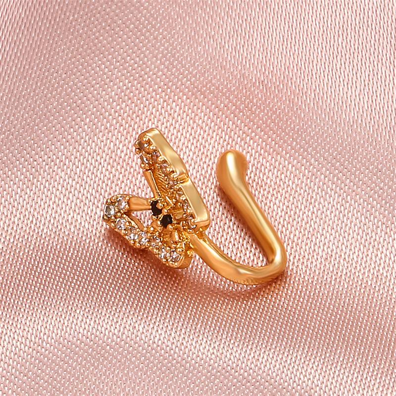 No-Piercing Butterfly Nose Clip