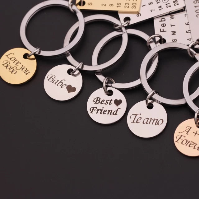 Custom Calendar Keychain