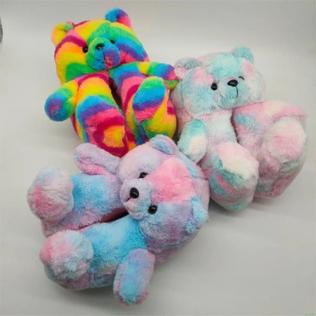 Teddy Bear Slippers 🧸
