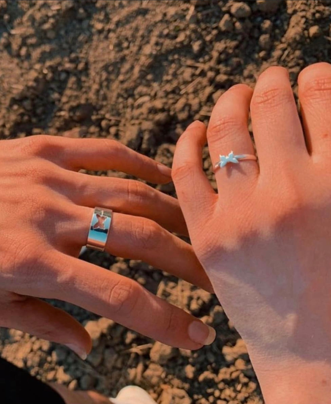 Couples Promise Ring Set