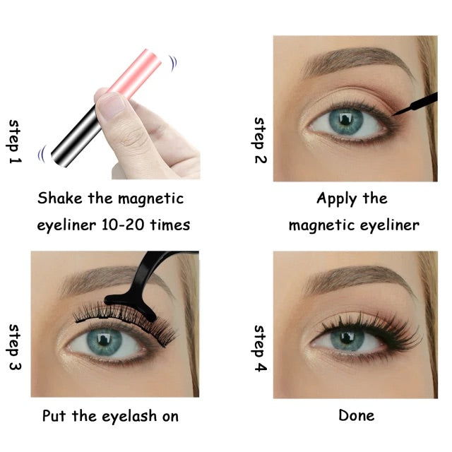 Magnetic Lashes & Eyeliner Kit