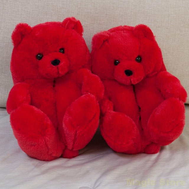 Teddy Bear Slippers