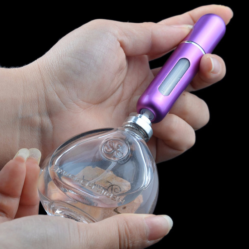Mini Perfume Aluminum Portable Spray Bottle