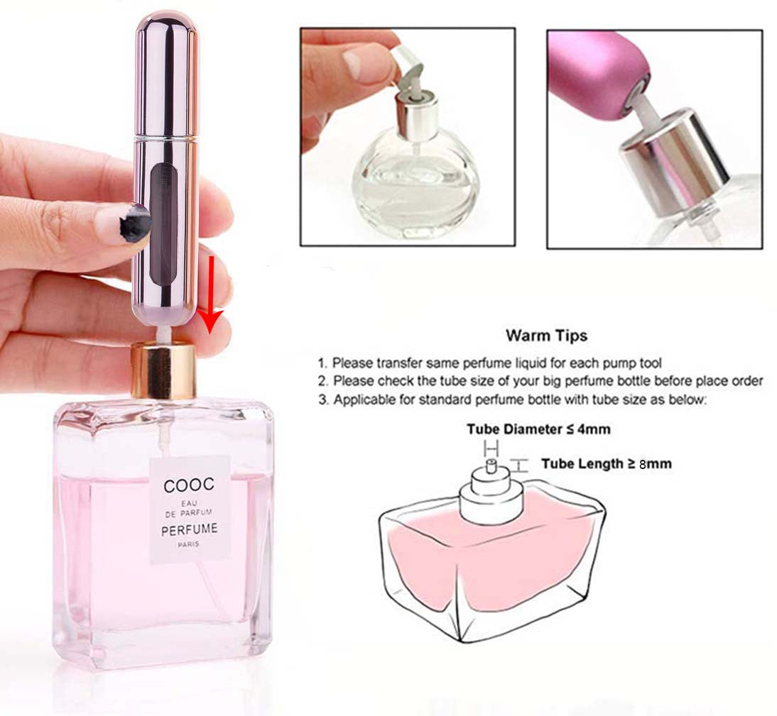 Mini Refillable Perfume Spray Bottle